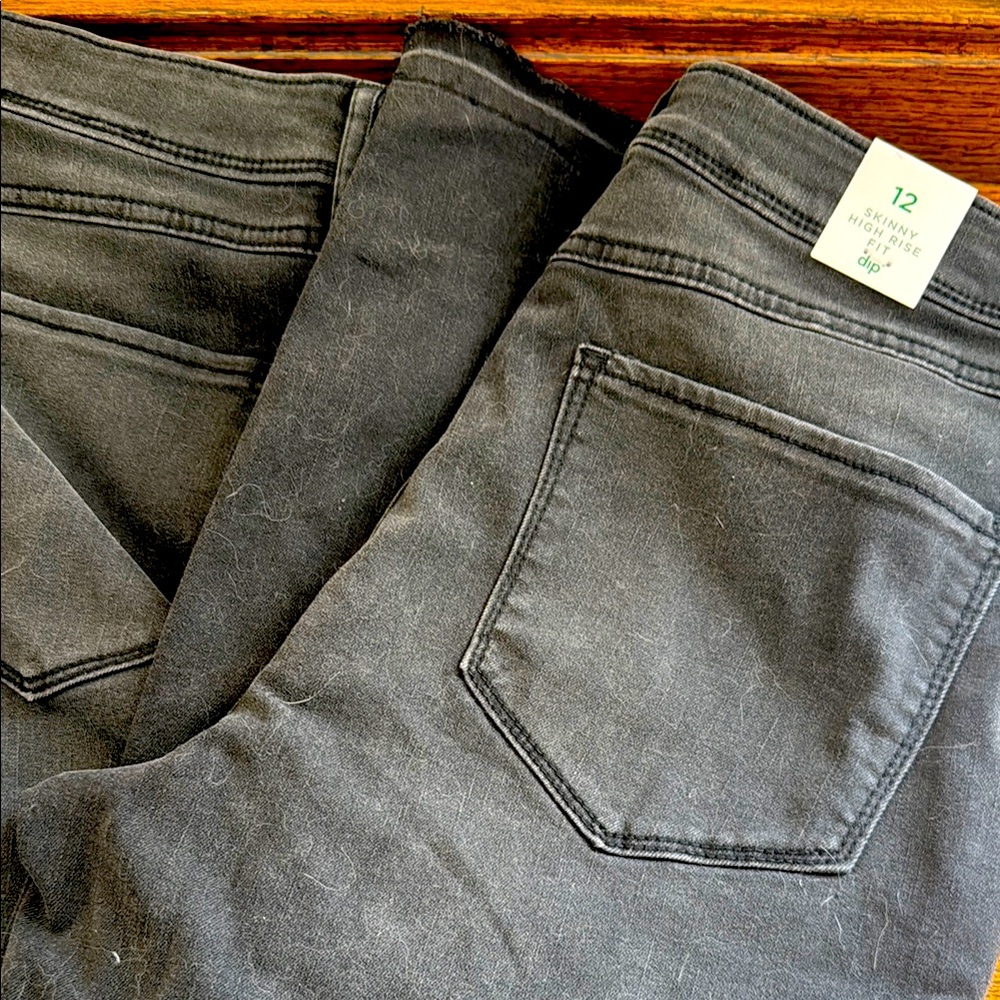 2 pairs Dip Brand Skinny black Jeans